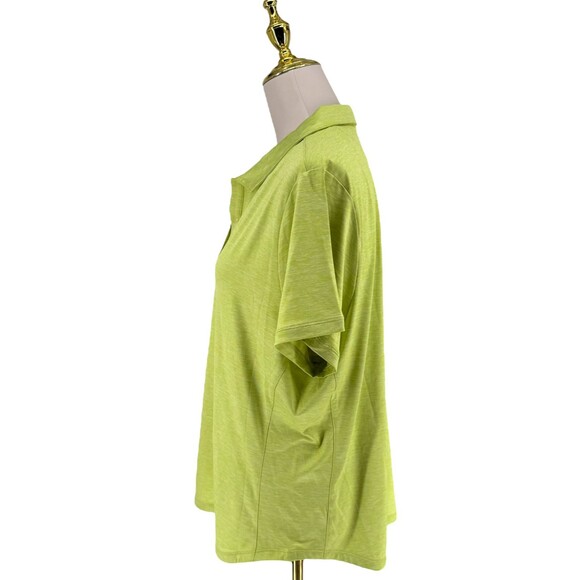 Tommy Bahama Delray Top Women's XL IslandZone Green UPF Stretch Quick Dry NWT - Picture 5 of 11